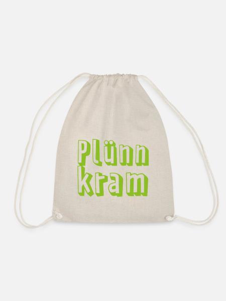 Plünnkram grun - Turnbeutel - Natur