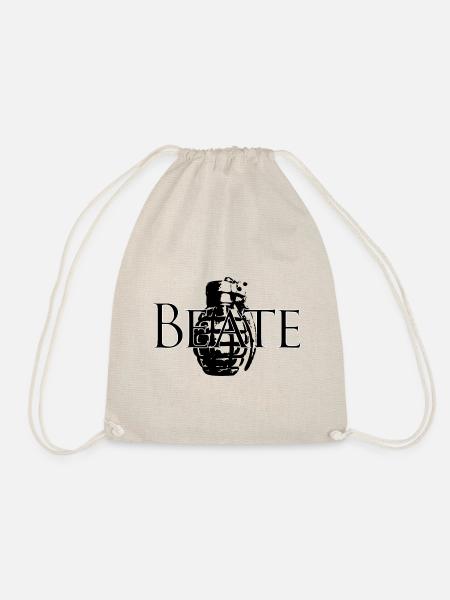 Beate Granate black - Turnbeutel - Natur