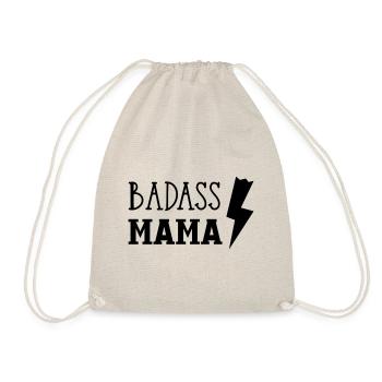 Badass Mama - Turnbeutel - Natur - Vorne