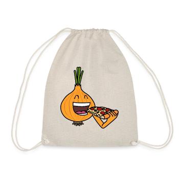 Pizza à l'oignon Ironic Onion Pizza Chef - Sac de sport léger - nature - Devant