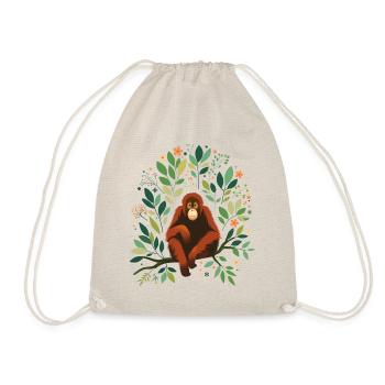 Orangutan - Drawstring Bag - nature - Front