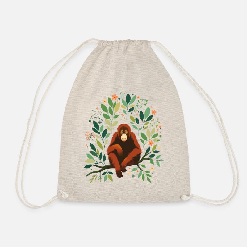 Orang-Utan - Turnbeutel - Natur