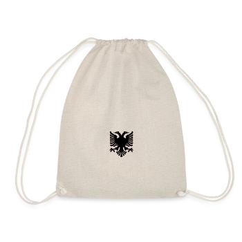 Flag of Albania - Drawstring Bag - nature - Front