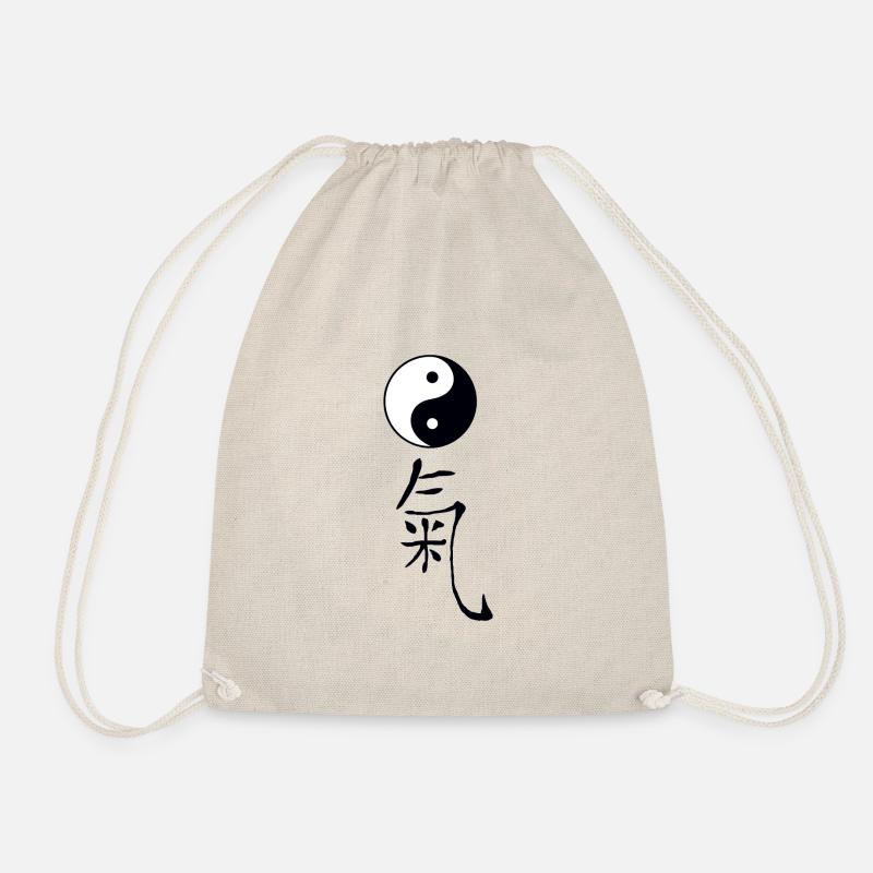 tao qi - Turnbeutel - Natur