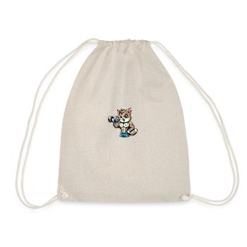 Chat fort – Forme physique et puissance - Sac de sport léger - nature - Devant