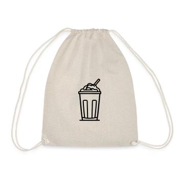 milkshake - Sac de sport léger - nature - Devant