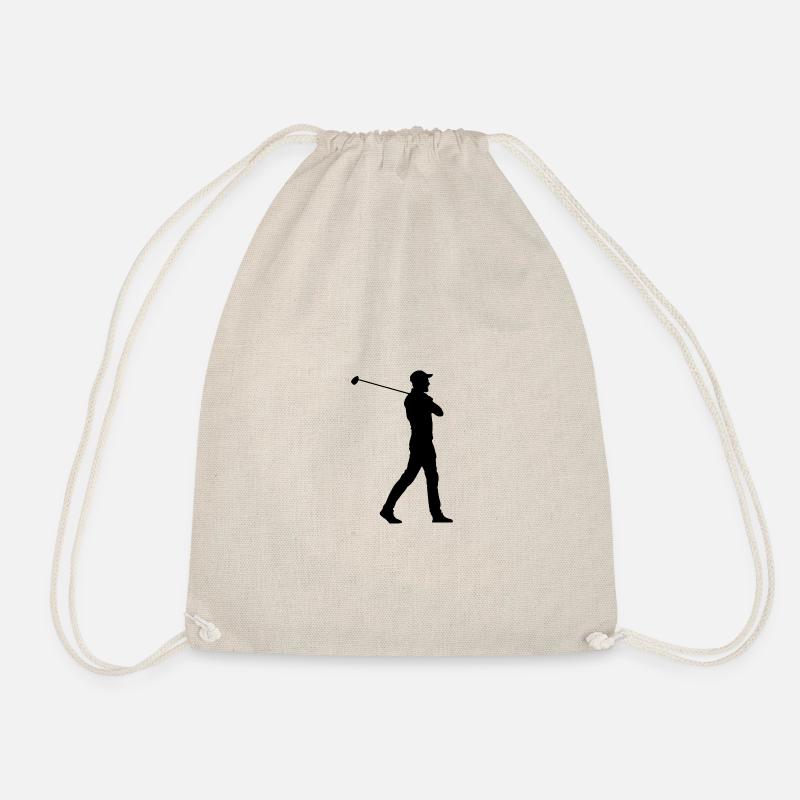 Der Golfer - Turnbeutel - Natur