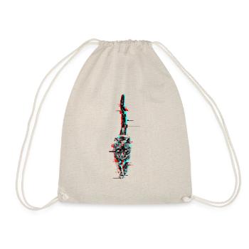 The Glitch Known As Your Cat - Drawstring Bag - nature - Front