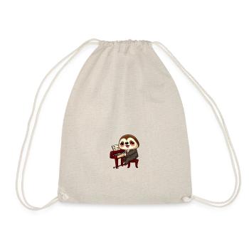 Paresseux musicien - Sac de sport léger - nature - Devant