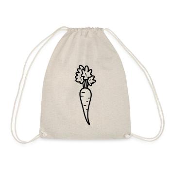 Carotte - Sac de sport léger - nature - Devant