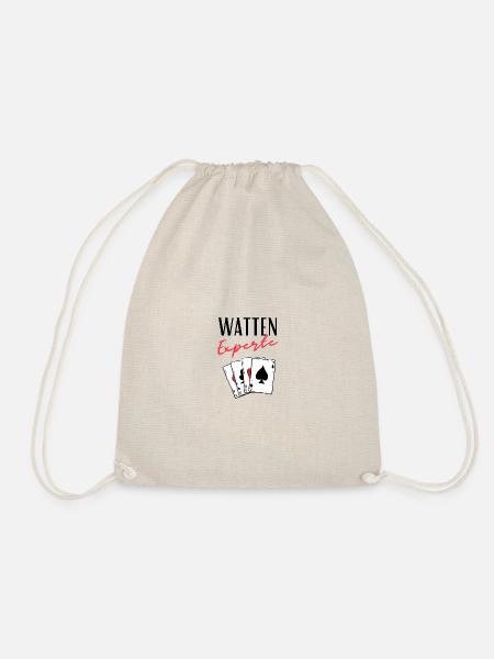 Watten Experte - Turnbeutel - Natur