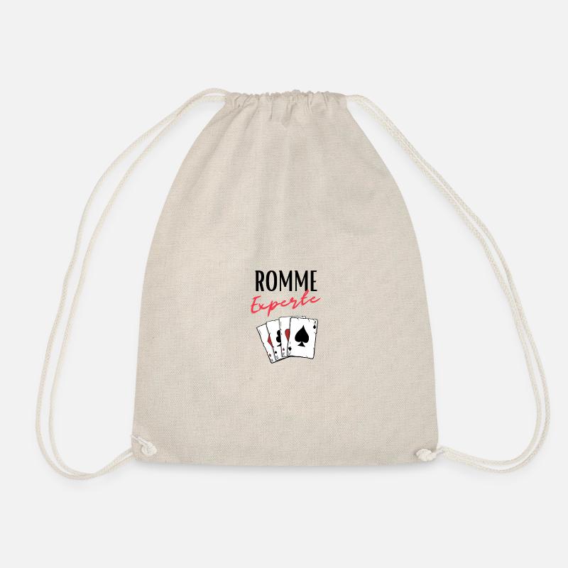 Rummy Expert - Drawstring Bag - nature