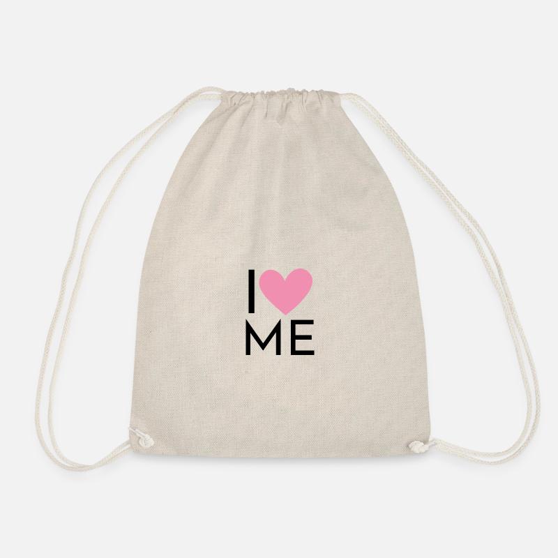 ILoveMe - Drawstring Bag - nature