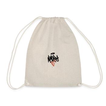amore graffiti - Drawstring Bag - nature - Front