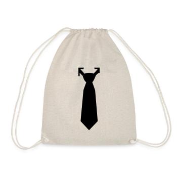 Tie - Drawstring Bag - nature - Front