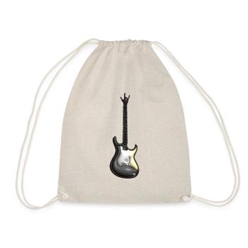 Guitar Rock - Drawstring Bag - nature - Front