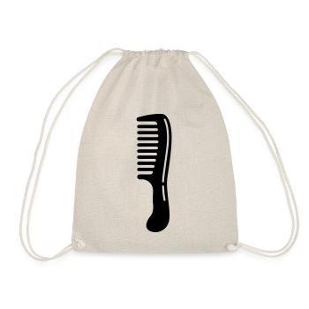 Kamm Friseur icon - Turnbeutel - Natur - Vorne
