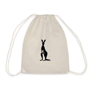 kangaroo - Drawstring Bag - nature - Front