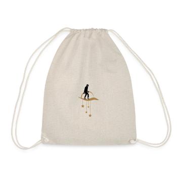 MOONWALK - STARS - Drawstring Bag - nature - Front