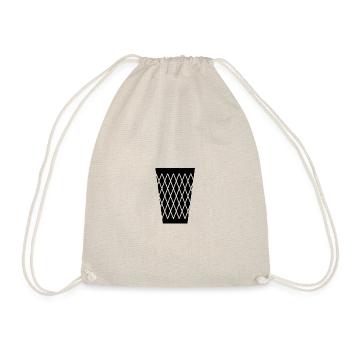 Ribbed - Cider Glass - Drawstring Bag - nature - Front