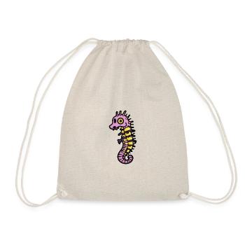 Seahorse Halloween Animal - Drawstring Bag - nature - Front