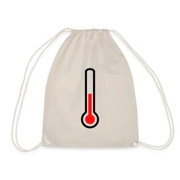 thermometer - temperature - Drawstring Bag - nature - Front