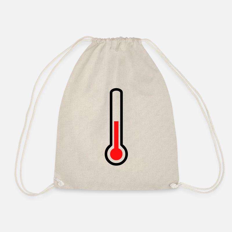 thermometer - temperature - Drawstring Bag - nature