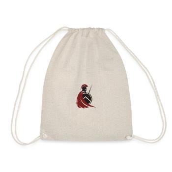 Guerrier Spartiate Stylisé – Force & Honneur - Sac de sport léger - nature - Devant
