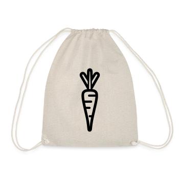 carrot - Drawstring Bag - nature - Front