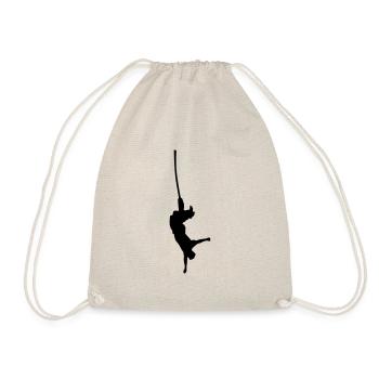 bungee springen - Turnbeutel - Natur - Vorne