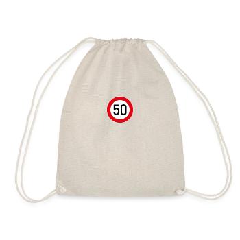 Tempo 50 - Turnbeutel - Natur - Vorne