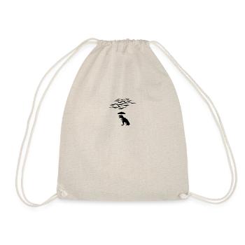Trex vs the pterodactyls - Drawstring Bag - nature - Front