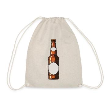 Bouteille de bière Symbole de consommation de bière - Sac de sport léger - nature - Devant