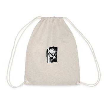 Manga girl - Drawstring Bag - nature - Front