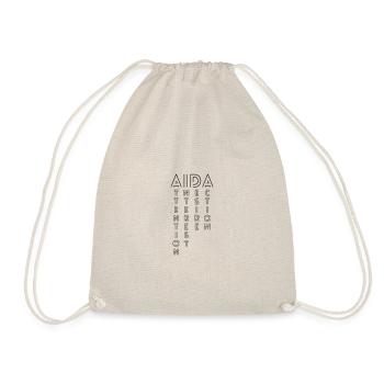 AIDA - Formula Communication Marketing Sales - Drawstring Bag - nature - Front