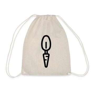 Carotte - Sac de sport léger - nature - Devant