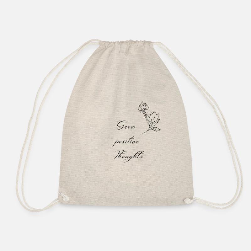 Grew positive Thoughts - Turnbeutel - Natur