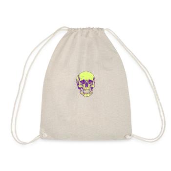 💀 Sublimé Neon Technocrate - Sac de sport léger - nature - Devant