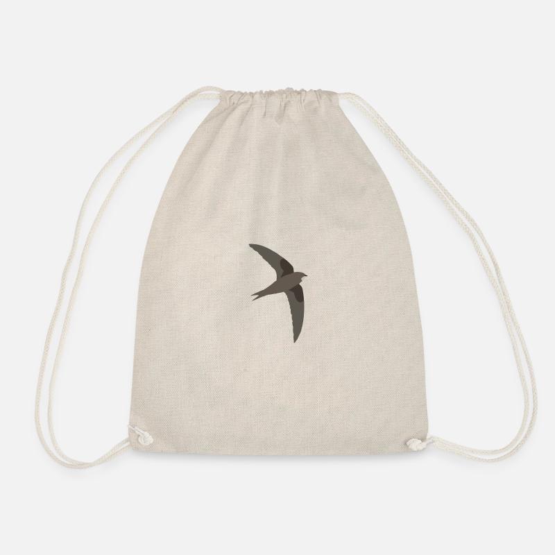 common swift - Drawstring Bag - nature