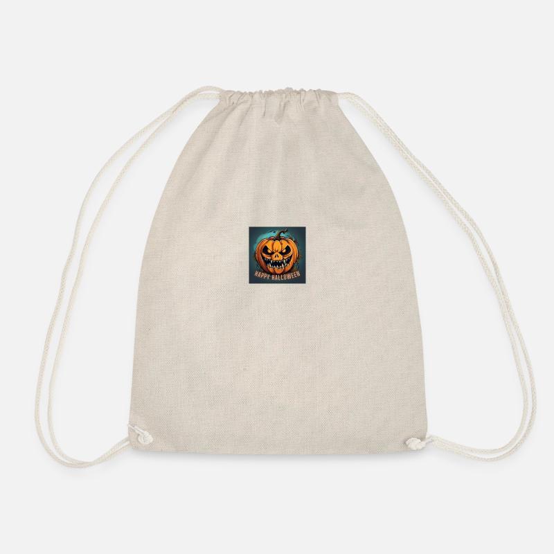 Happy Halloween Scary Pumpkin - Turnbeutel - Natur