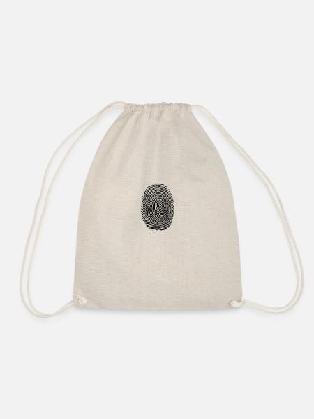 Fingerprint - Fingerprint - Drawstring Bag - nature