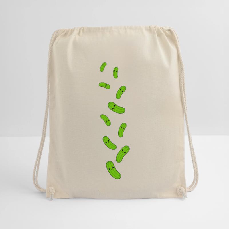Bande dessinée sur le concombre Sac de sport léger
