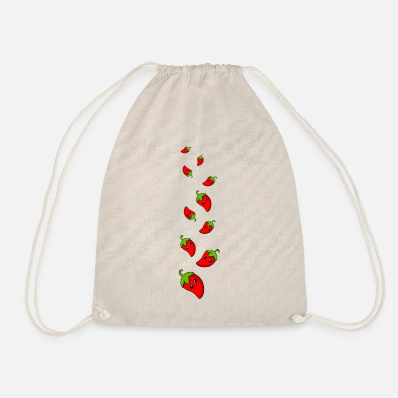 Chilli Comic - Drawstring Bag - nature