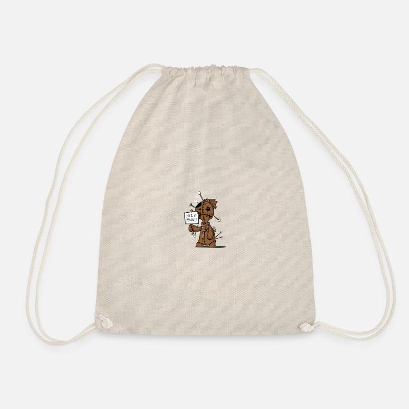 NeedHugs - Drawstring Bag - nature