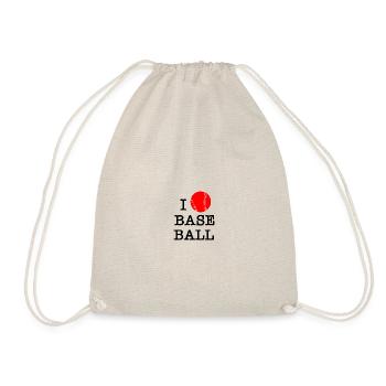 I love baseball - Sac de sport léger - nature - Devant