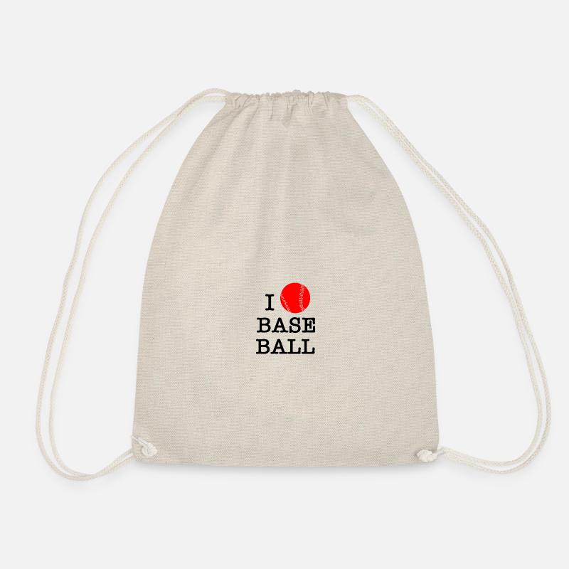 I love baseball - Sac de sport léger - nature