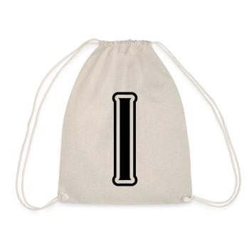 1 number symbol - Drawstring Bag - nature - Front