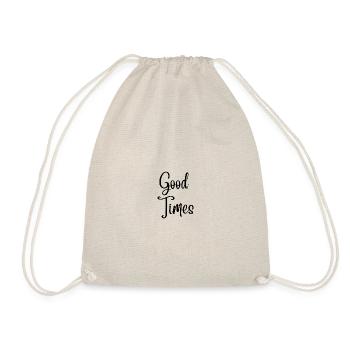 Good Times - Turnbeutel - Natur - Vorne