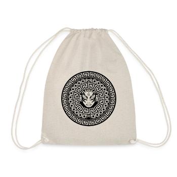 Mosaik Ornament - FJL - Turnbeutel - Natur - Vorne