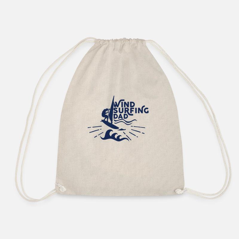Windsurfen Windsurfer Geschenke Windsurfing Surfer - Turnbeutel - Natur